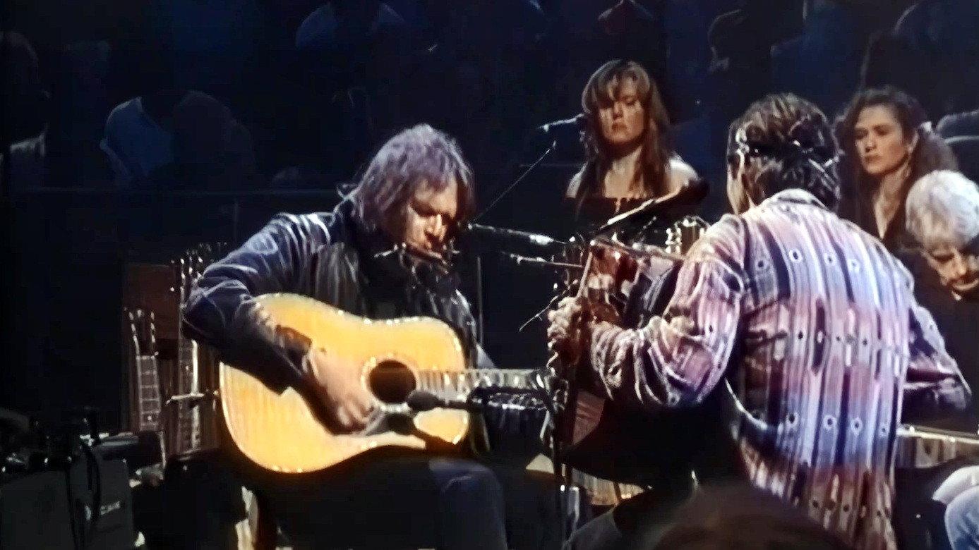 Neil Young: MTV Unplugged 1993 movie scene