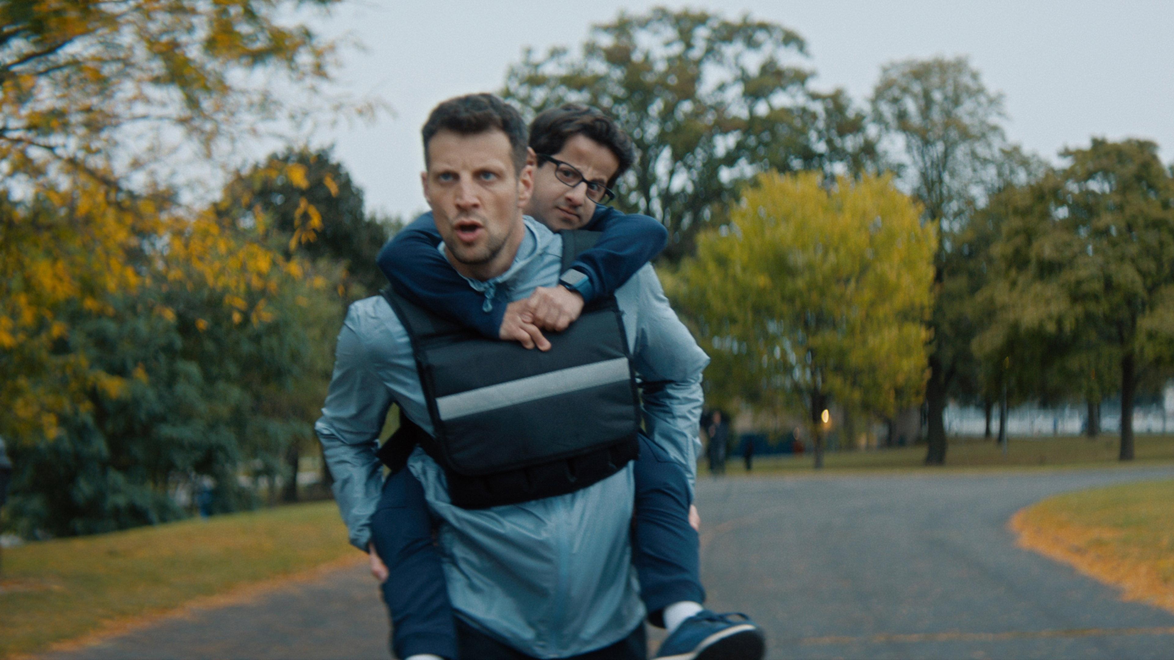 Racewalkers 2025 movie scene