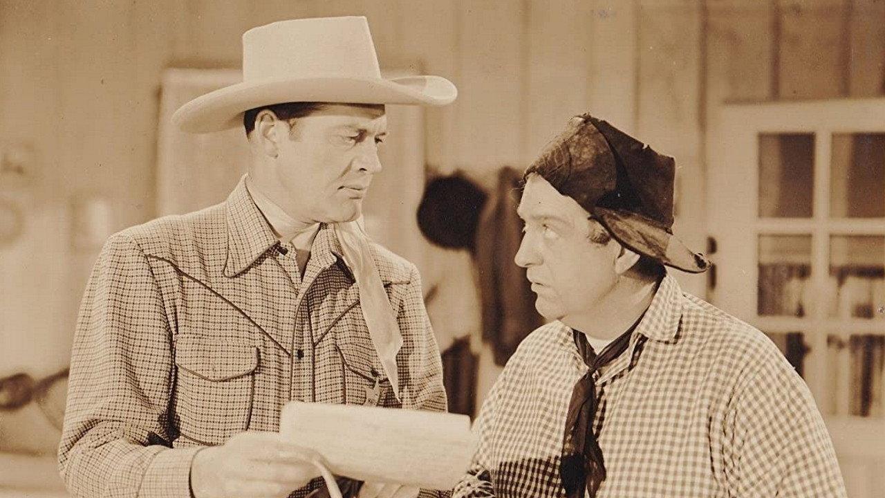 The Blazing Trail 1949 movie scene