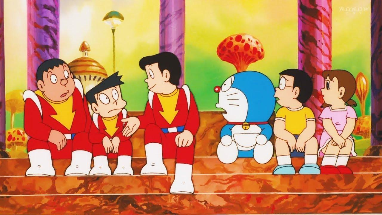 Doraemon: Nobita's Diary on the Creation of the World 1995 movie scene