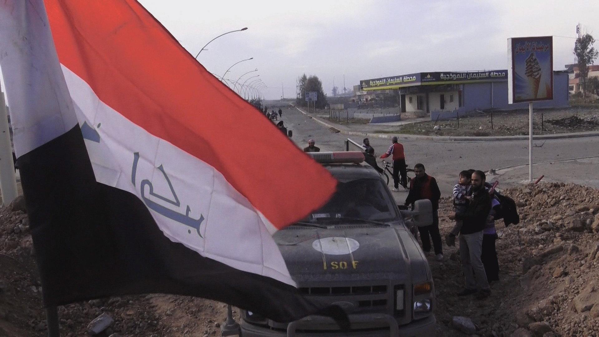 The Battle of Mosul 2017 movie scene