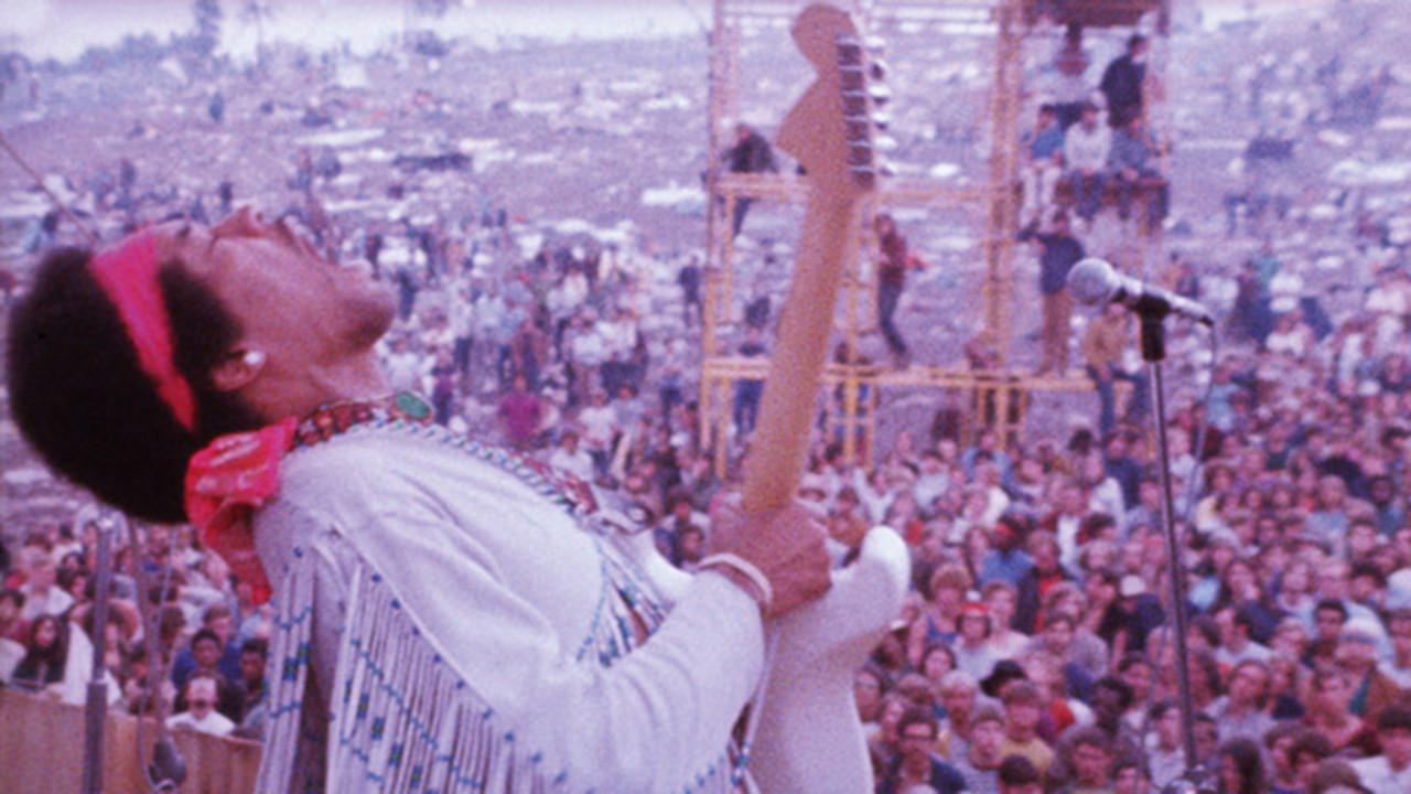 Jimi Hendrix - Live at Woodstock Definitive Collection 2005 movie scene