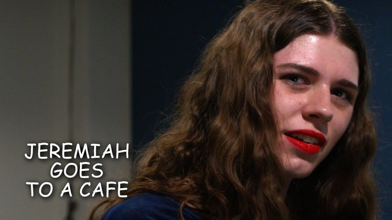 Jeremiah Goes to a Café 2025 movie scene