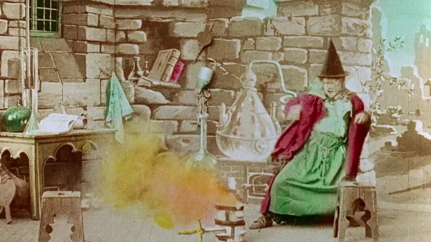 The Witch 1906 movie scene