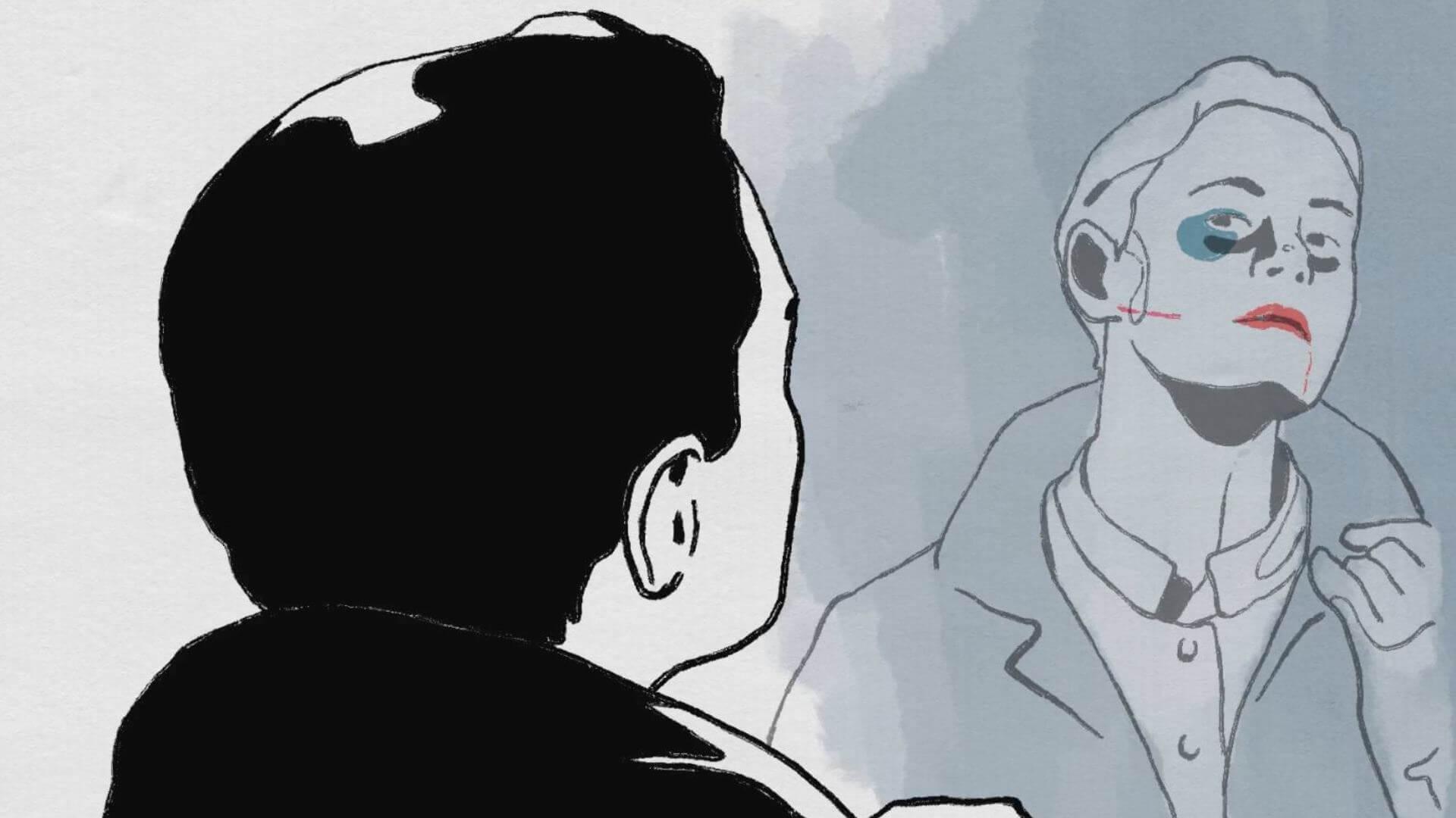 The Man-Woman Case 2017 movie scene