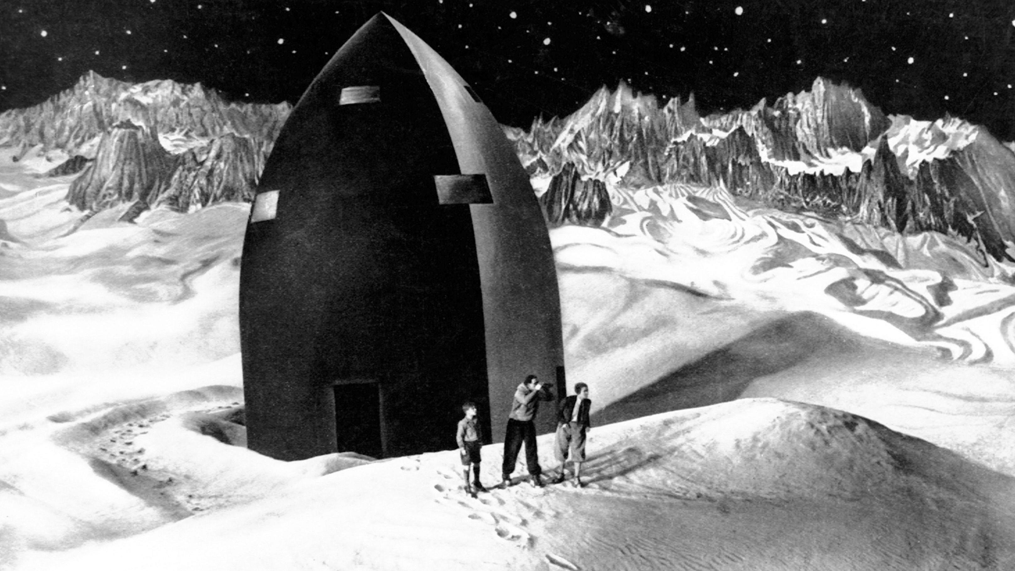 Woman in the Moon 1929 movie scene
