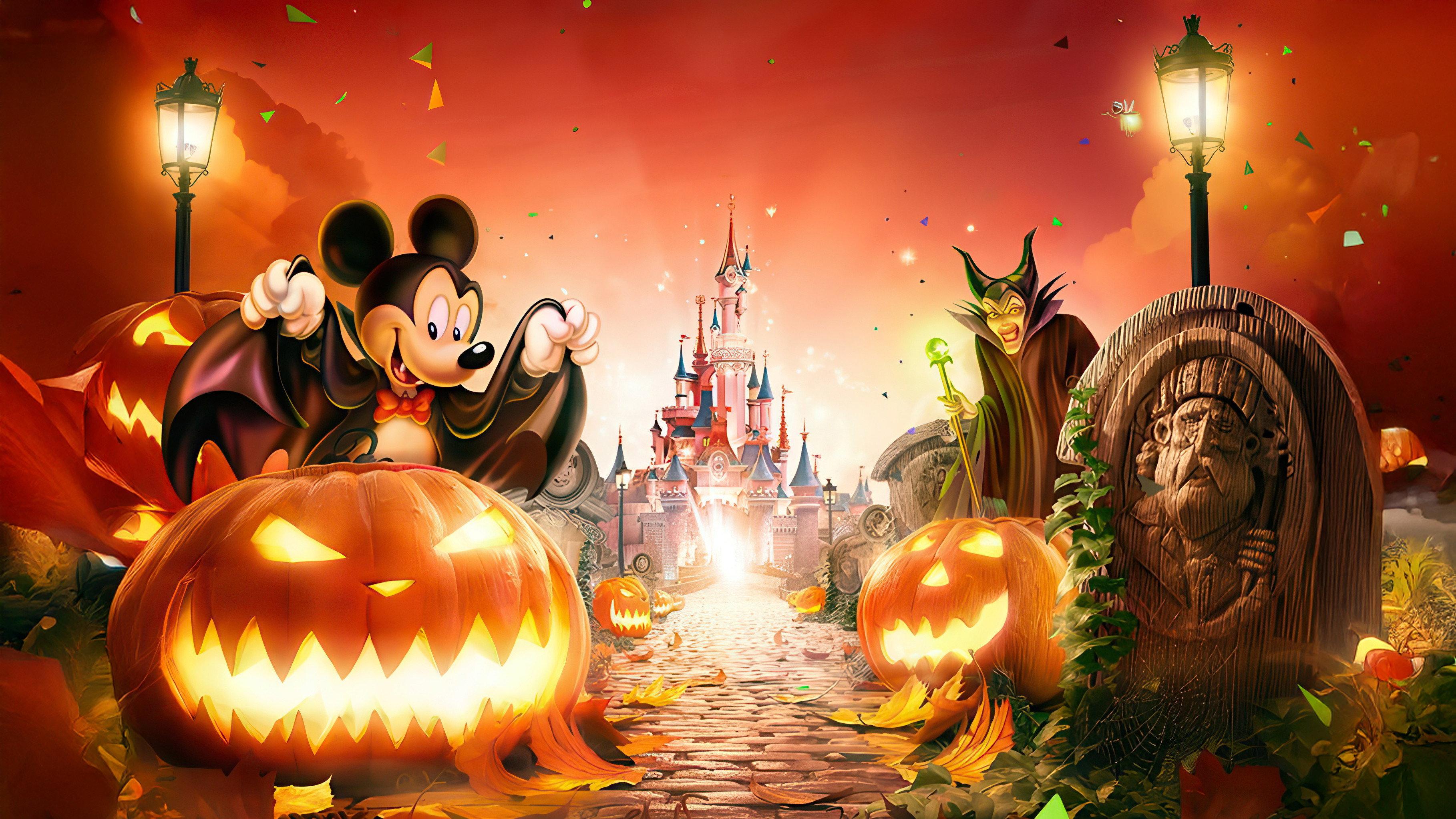Behind the scenes of Halloween 2018 at Disney 2018 movie scene