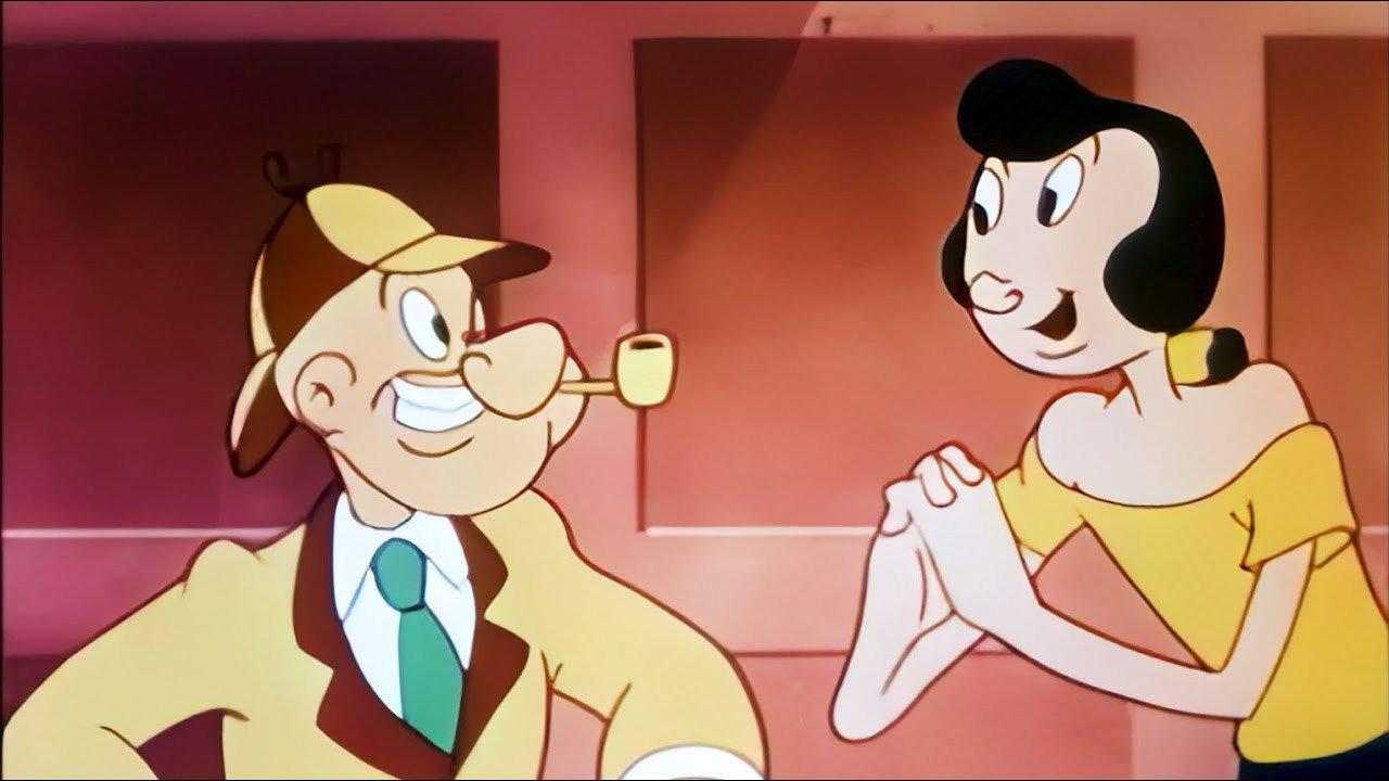 Private Eye Popeye 1954 movie scene
