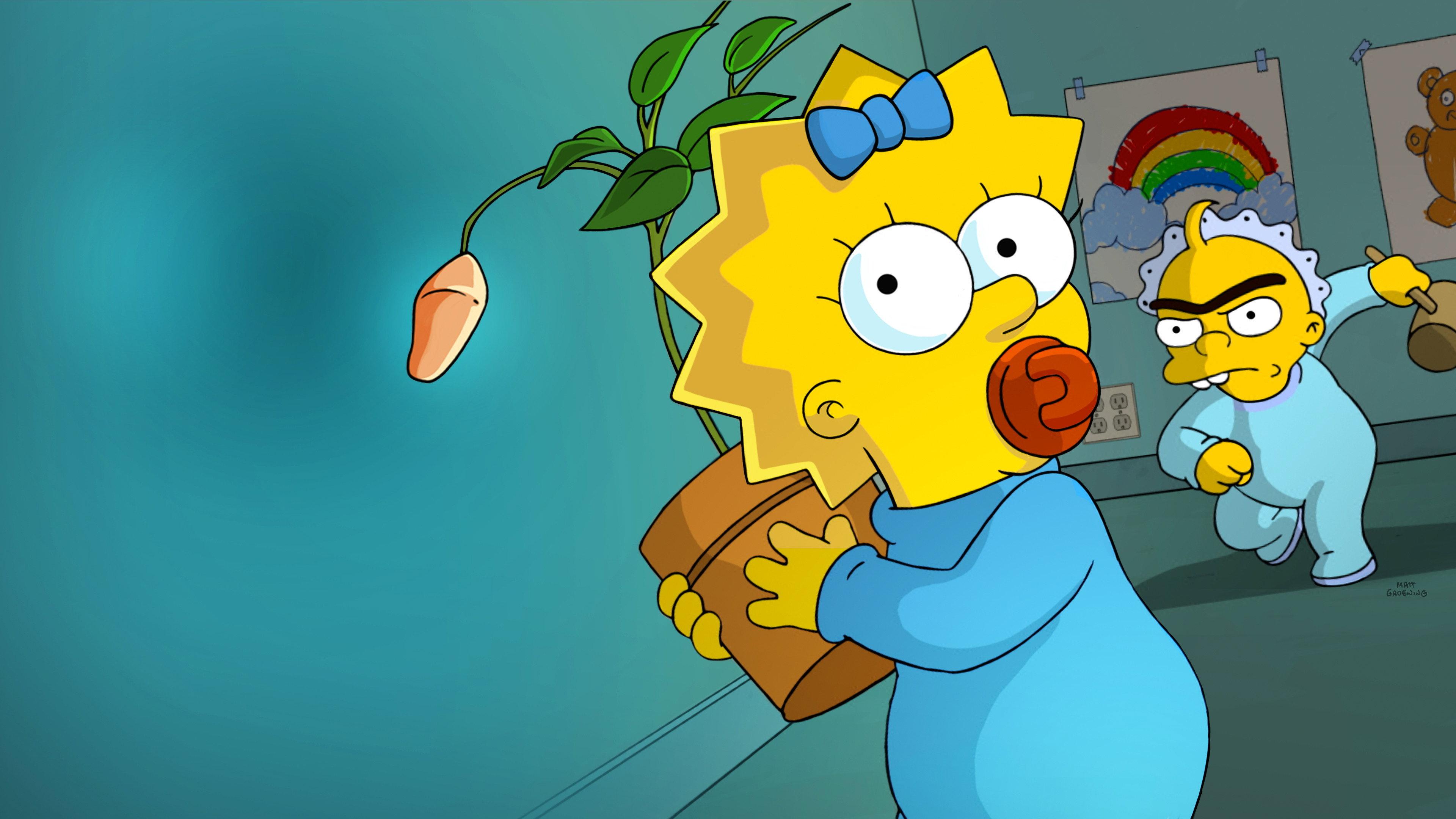 Maggie Simpson in "The Longest Daycare" 2012 movie scene