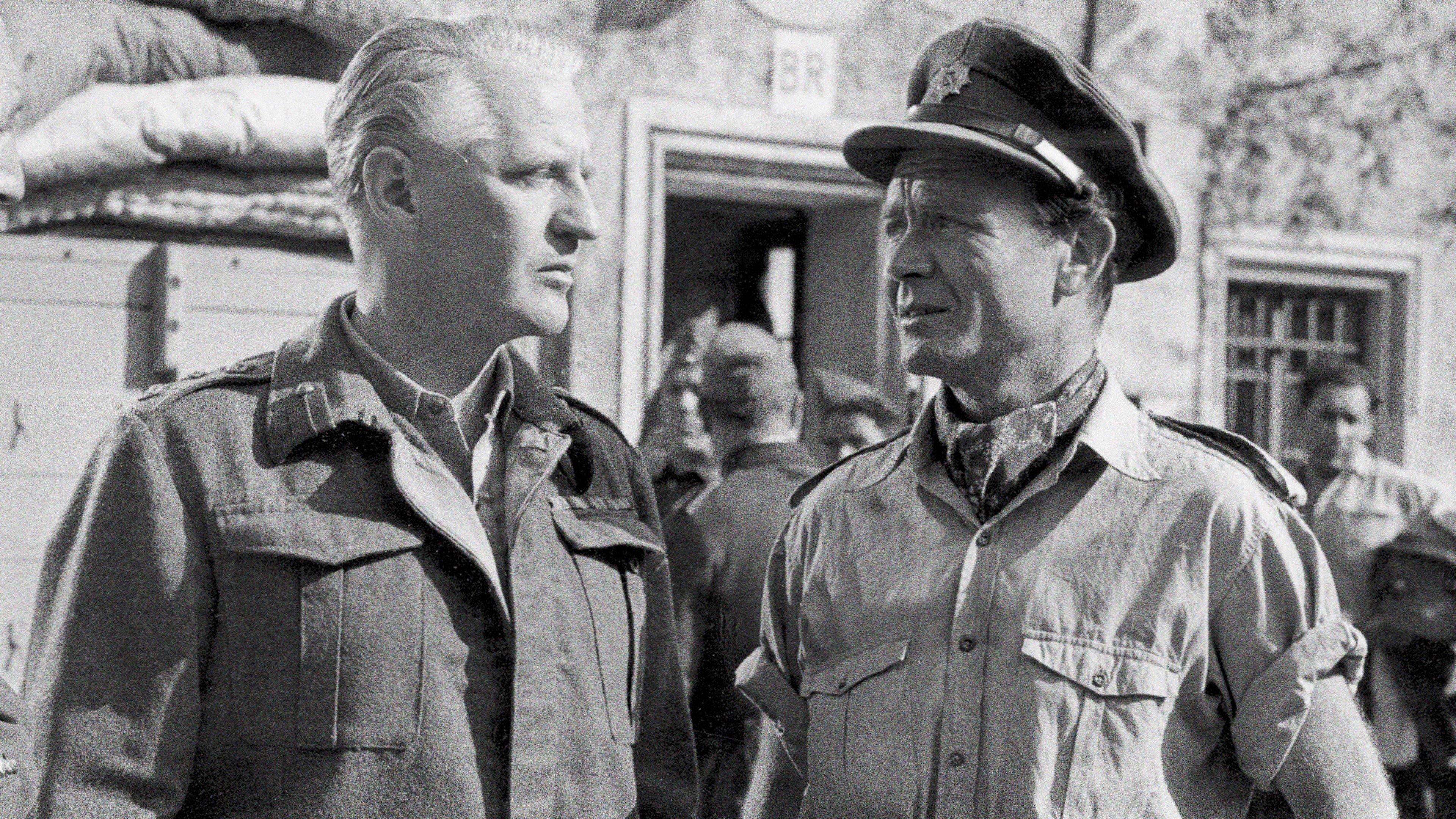 The Colditz Story 1955 movie scene