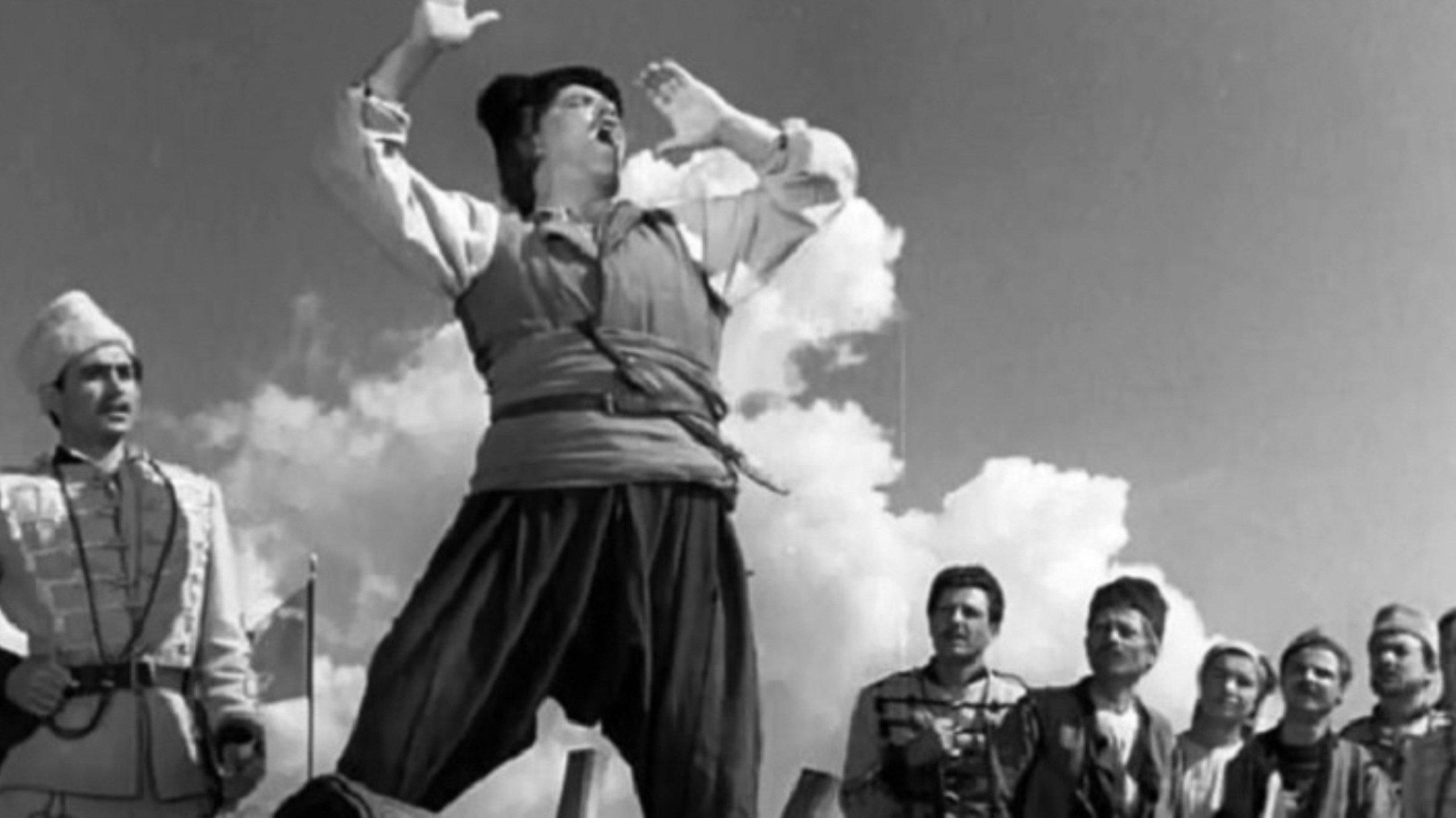 Under the Yoke 1952 movie scene