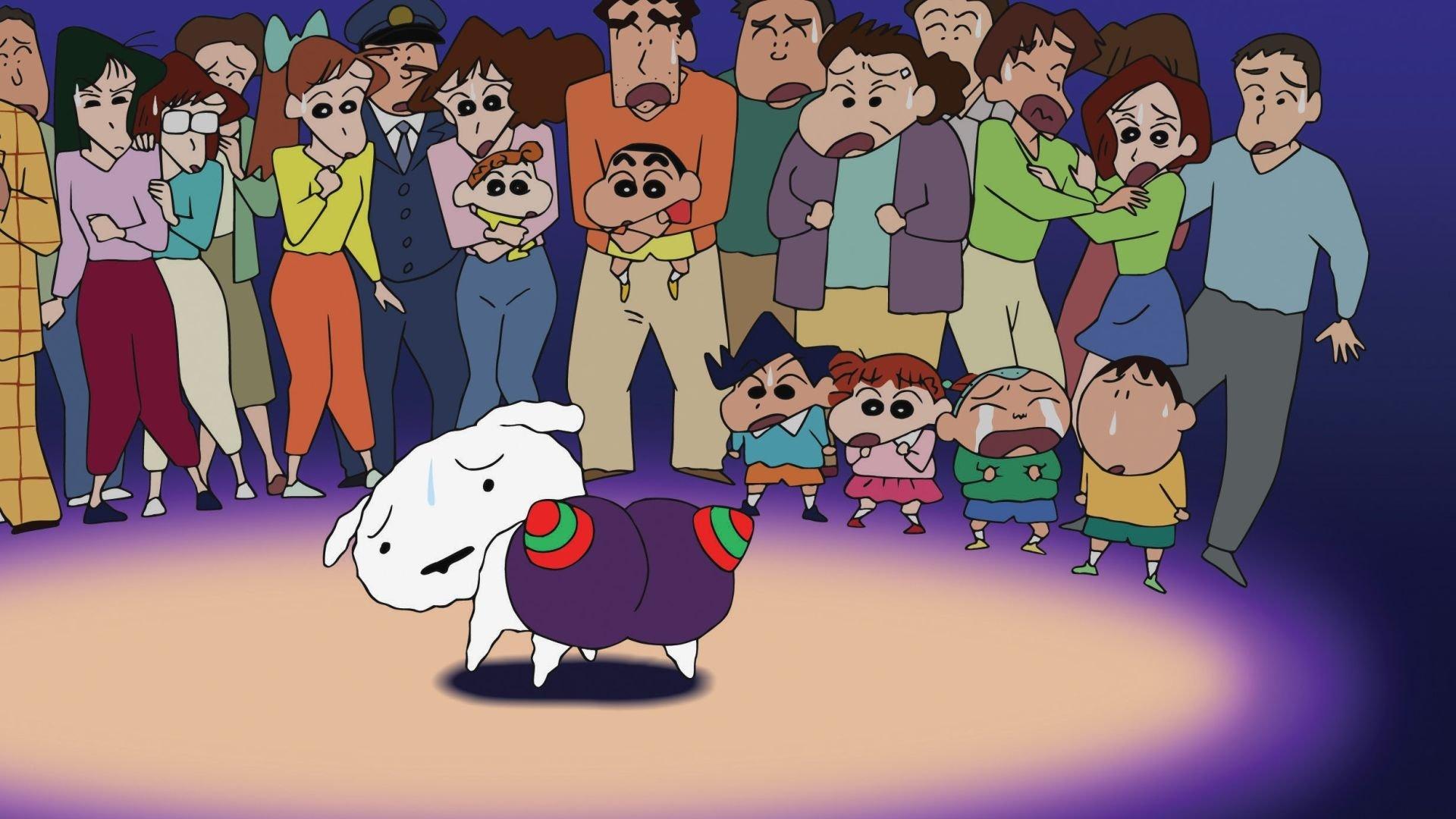 Crayon Shin-chan: Invoke a Storm! The Singing Buttocks Bomb 2007 movie scene