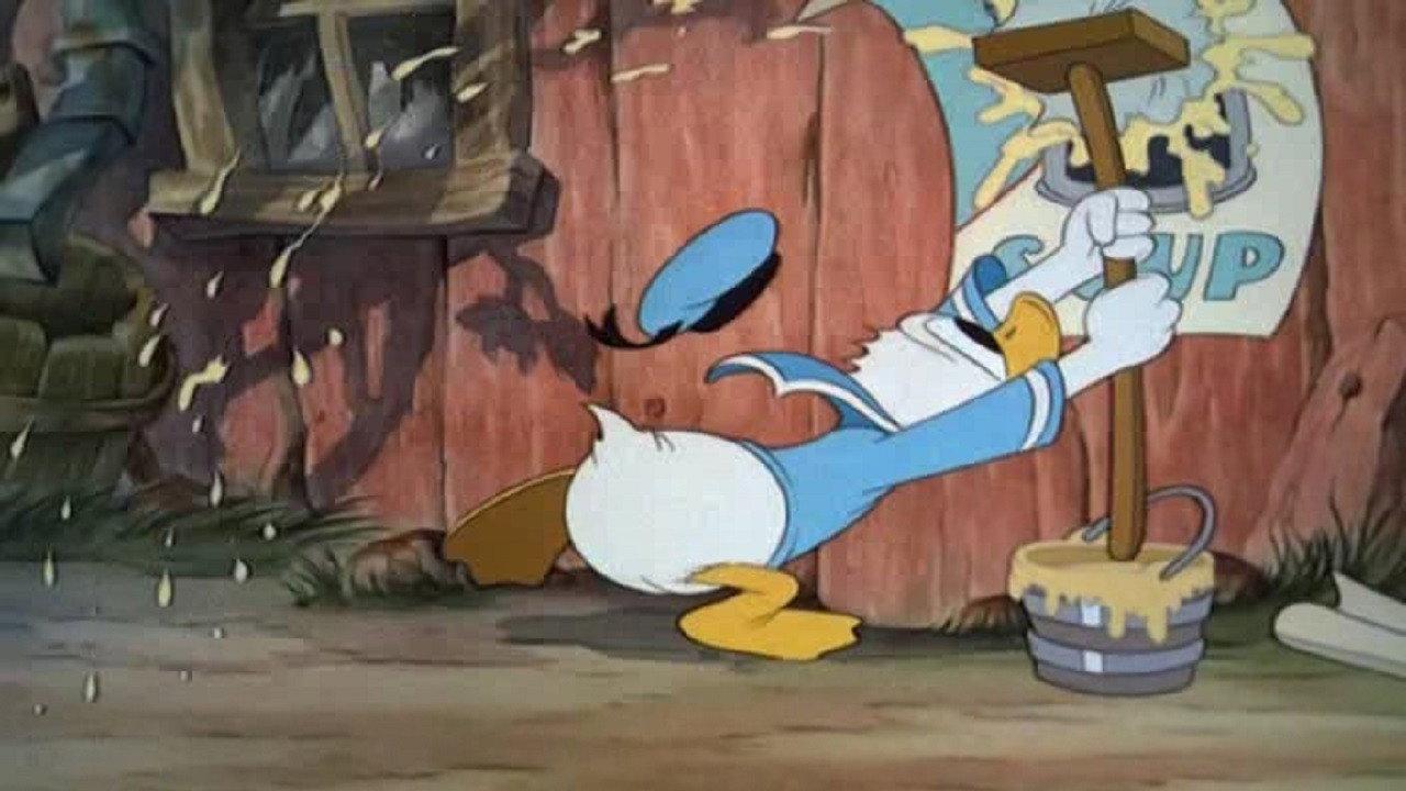 Billposters 1940 movie scene
