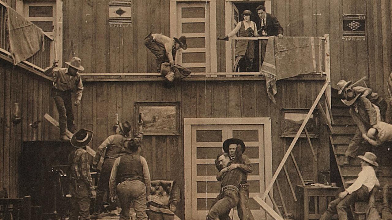 Ruth of the Rockies 1920 movie scene
