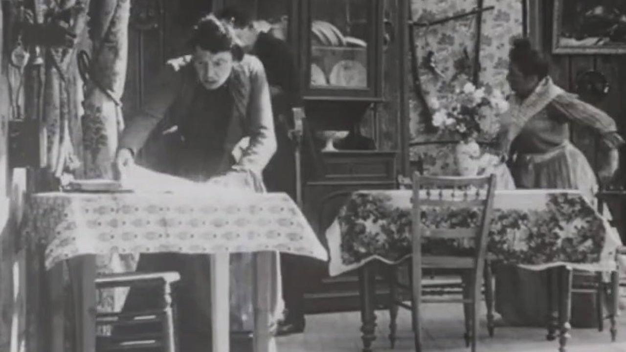 Fear of Shadows 1911 movie scene
