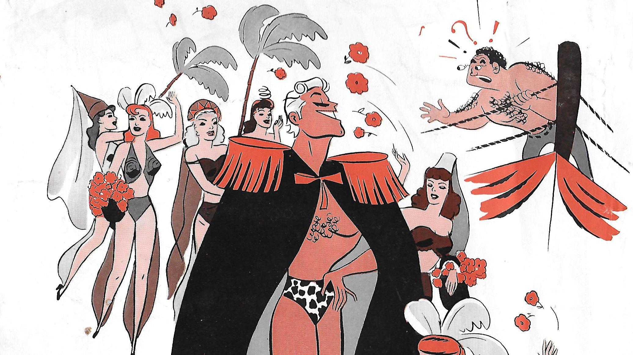 Mister Universe 1951 movie scene