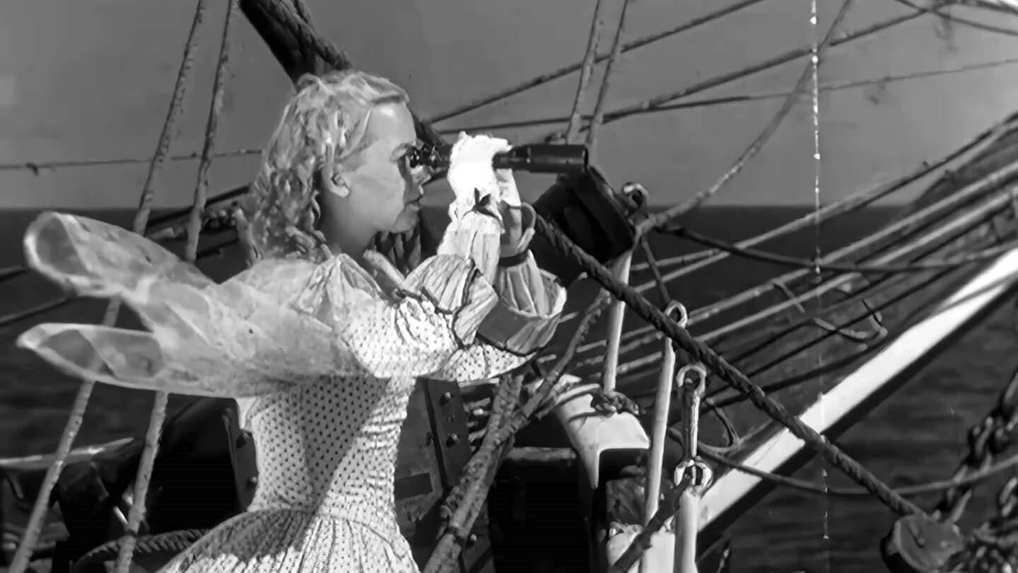 Capt. Grant's Family 1936 movie scene