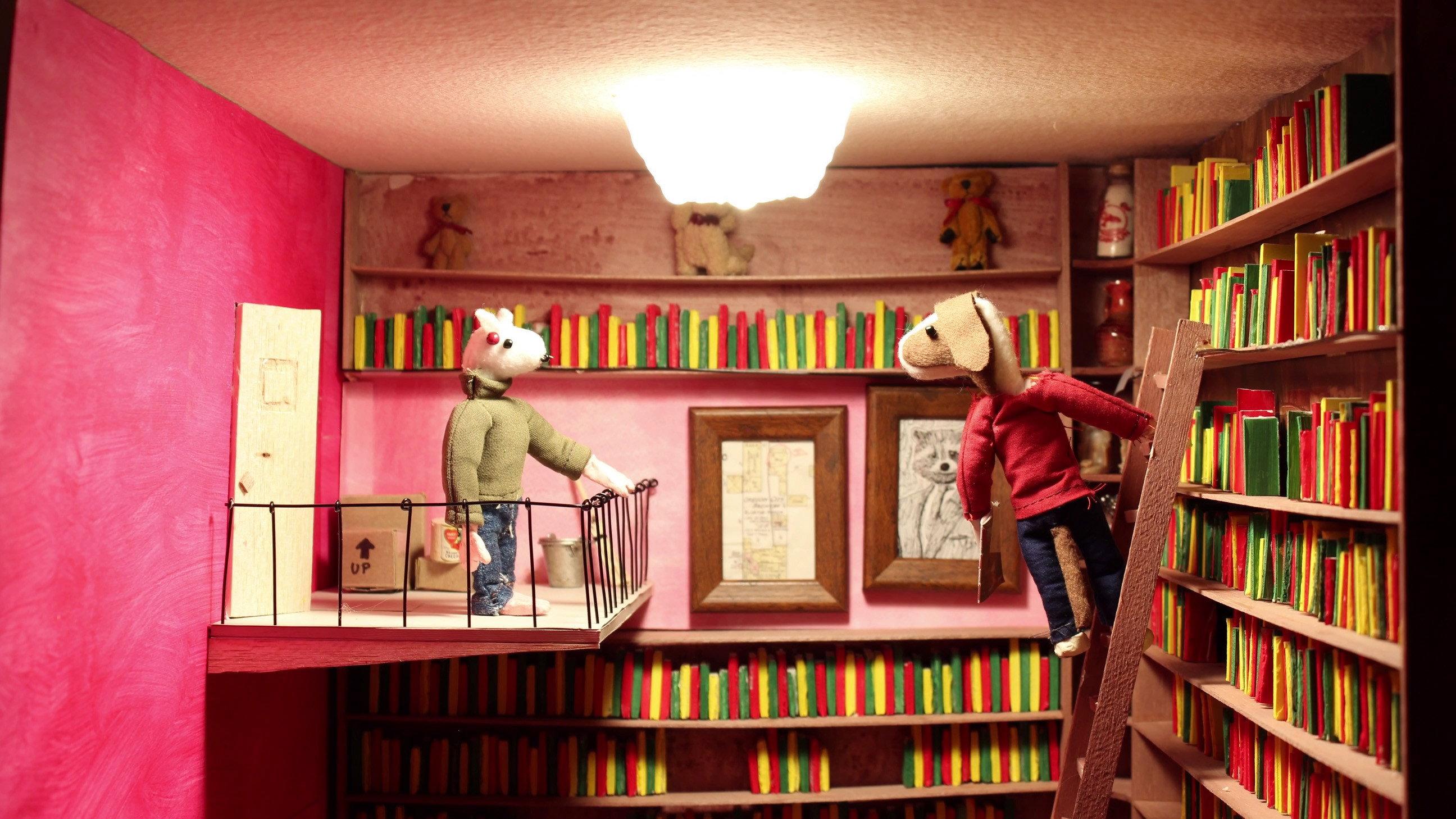 The Library 2023 movie scene