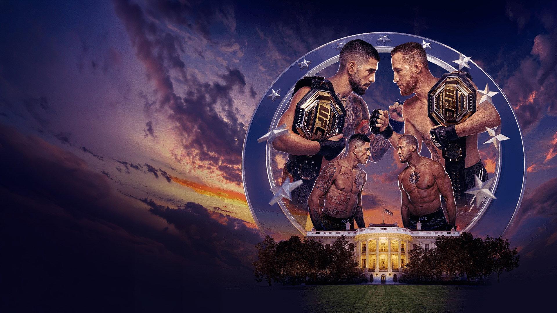 UFC Freedom 250: Topuria vs. Gaethje 2026 movie scene