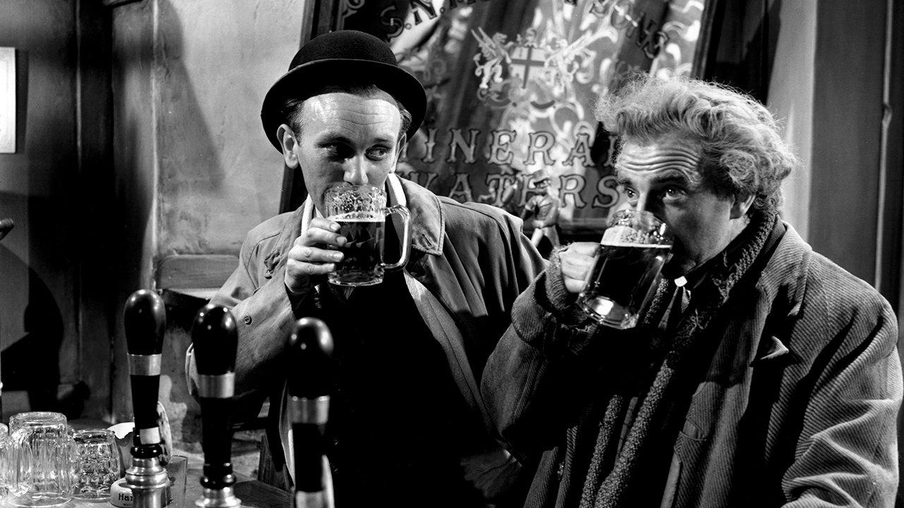 A Run for Your Money 1949 movie scene