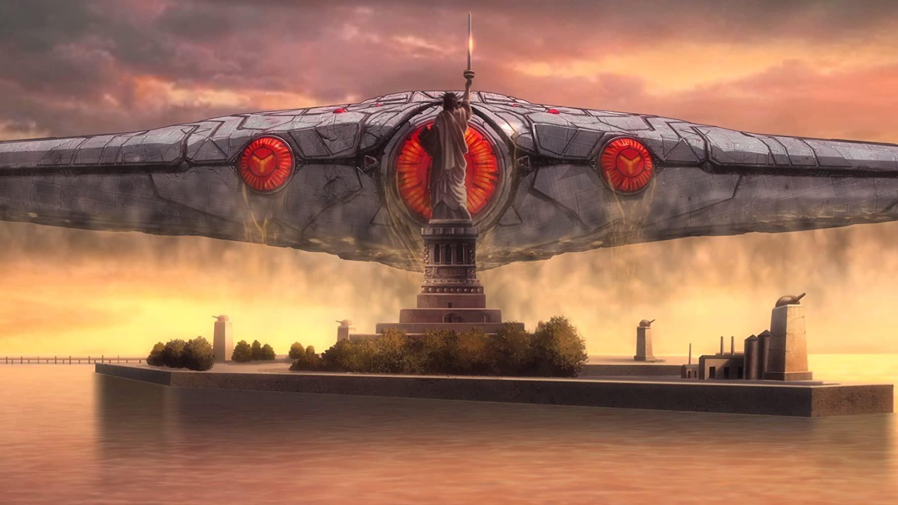 War of the Worlds: Goliath 2012 movie scene