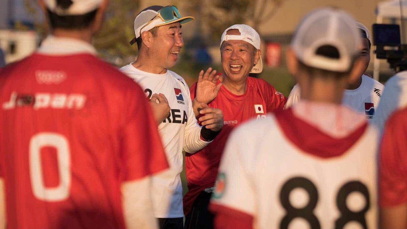 Chasing Plastic: Team Korea Great Grand Masters 2026 movie scene