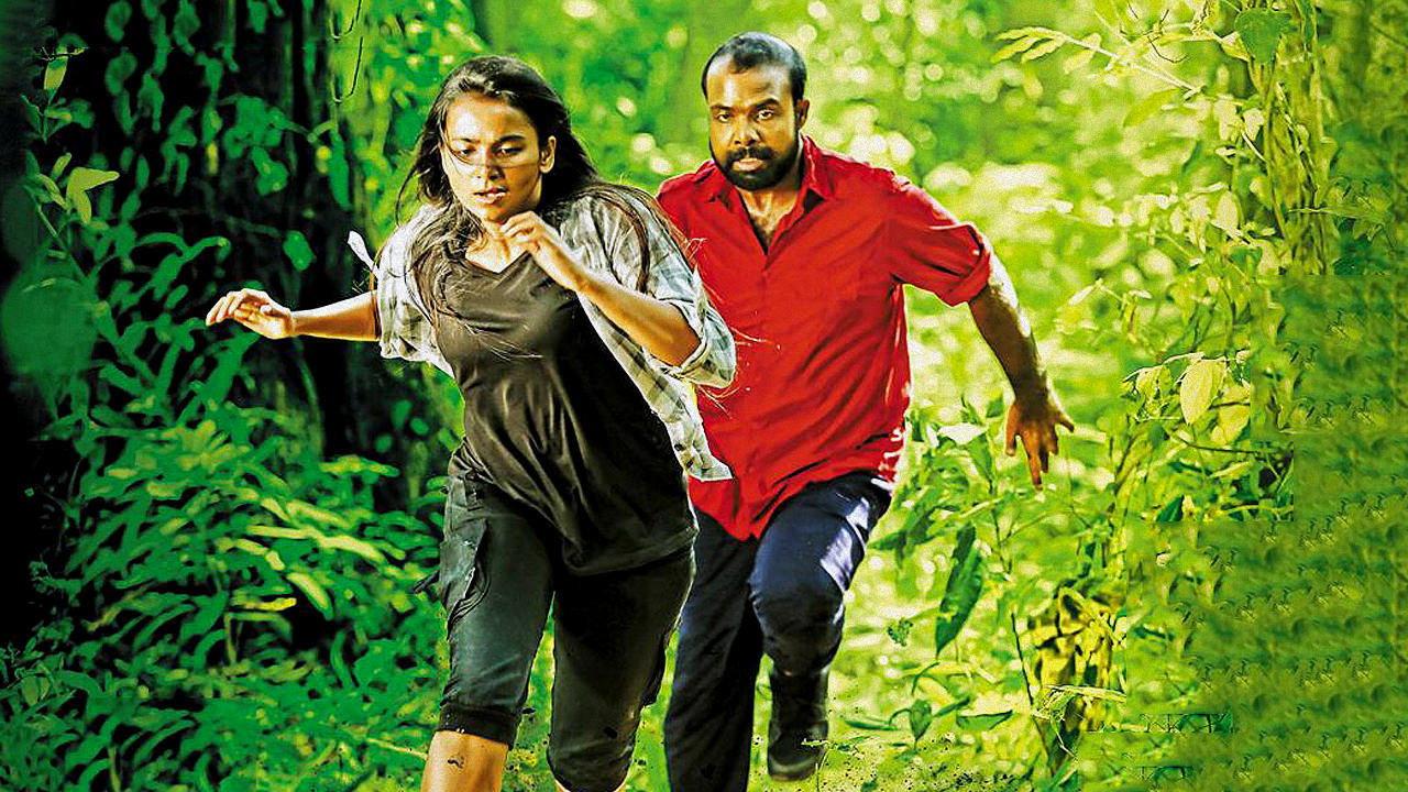 Shikhamani 2016 movie scene