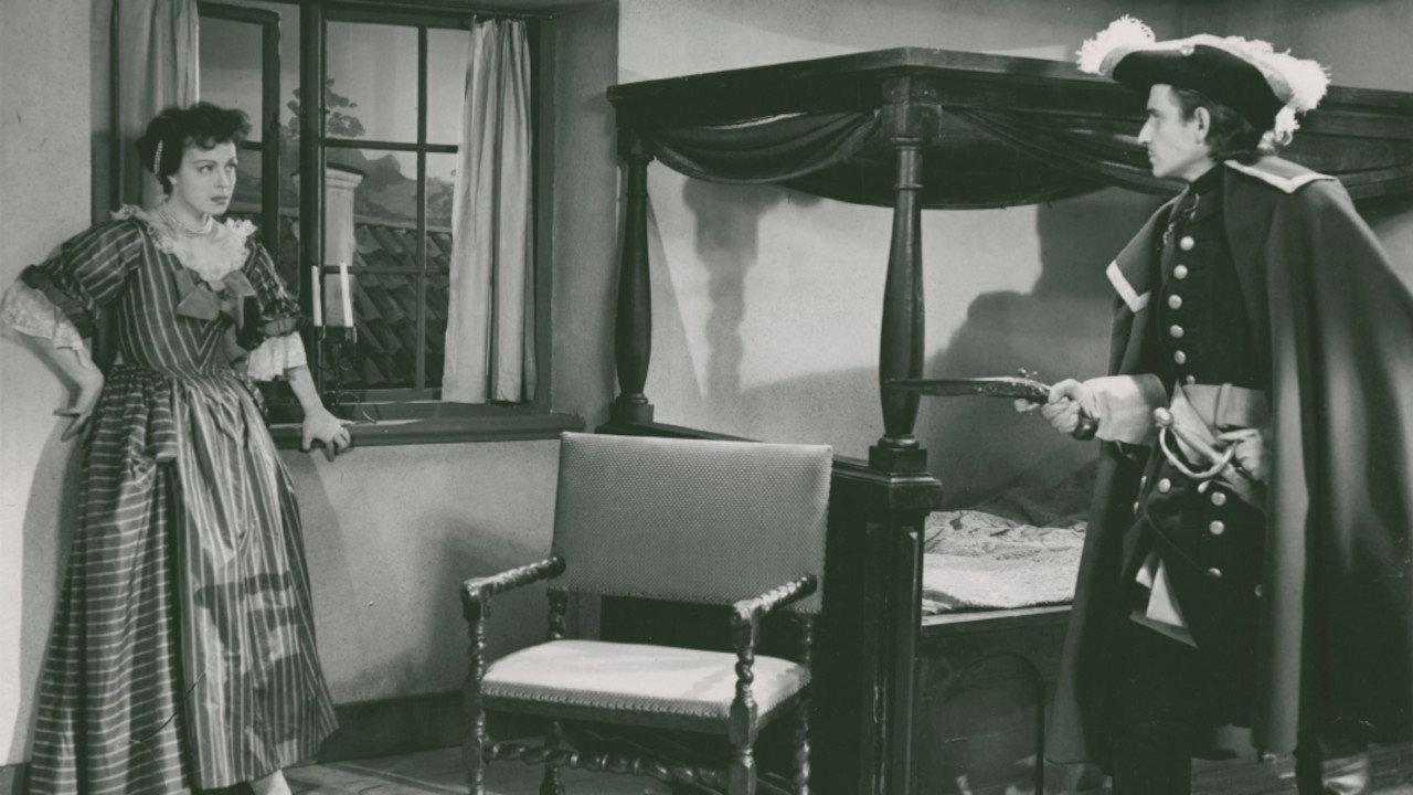 Svenske ryttaren 1949 movie scene