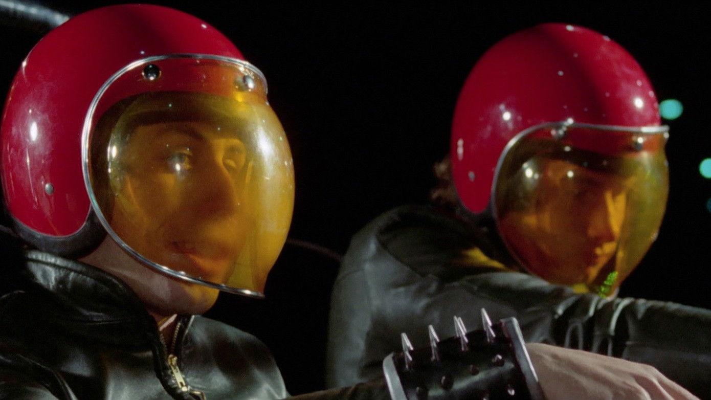 Murder in a Blue World 1973 movie scene