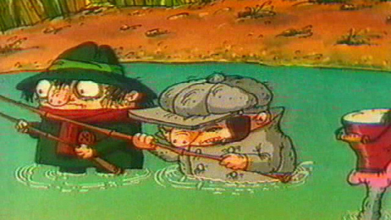 Pilot Brothers Sometimes Fish 1996 movie scene