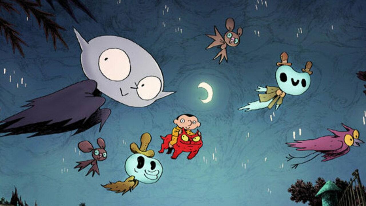 Little Vampire 2020 movie scene