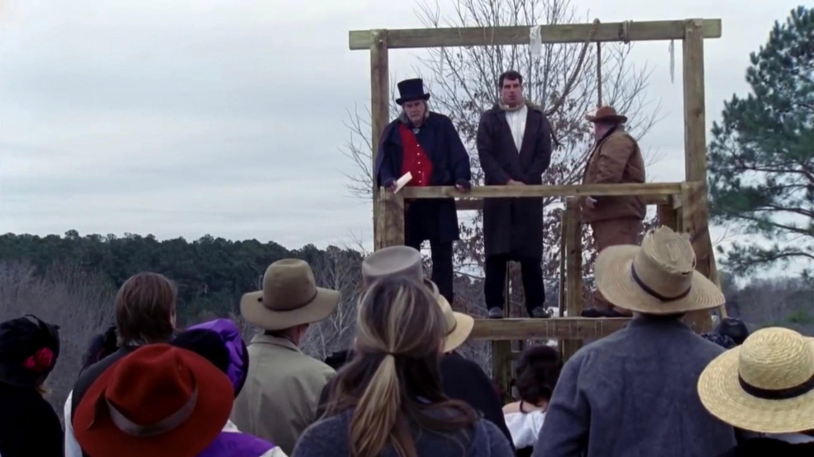 The Hanging of Big Todd Wade 2011 movie scene