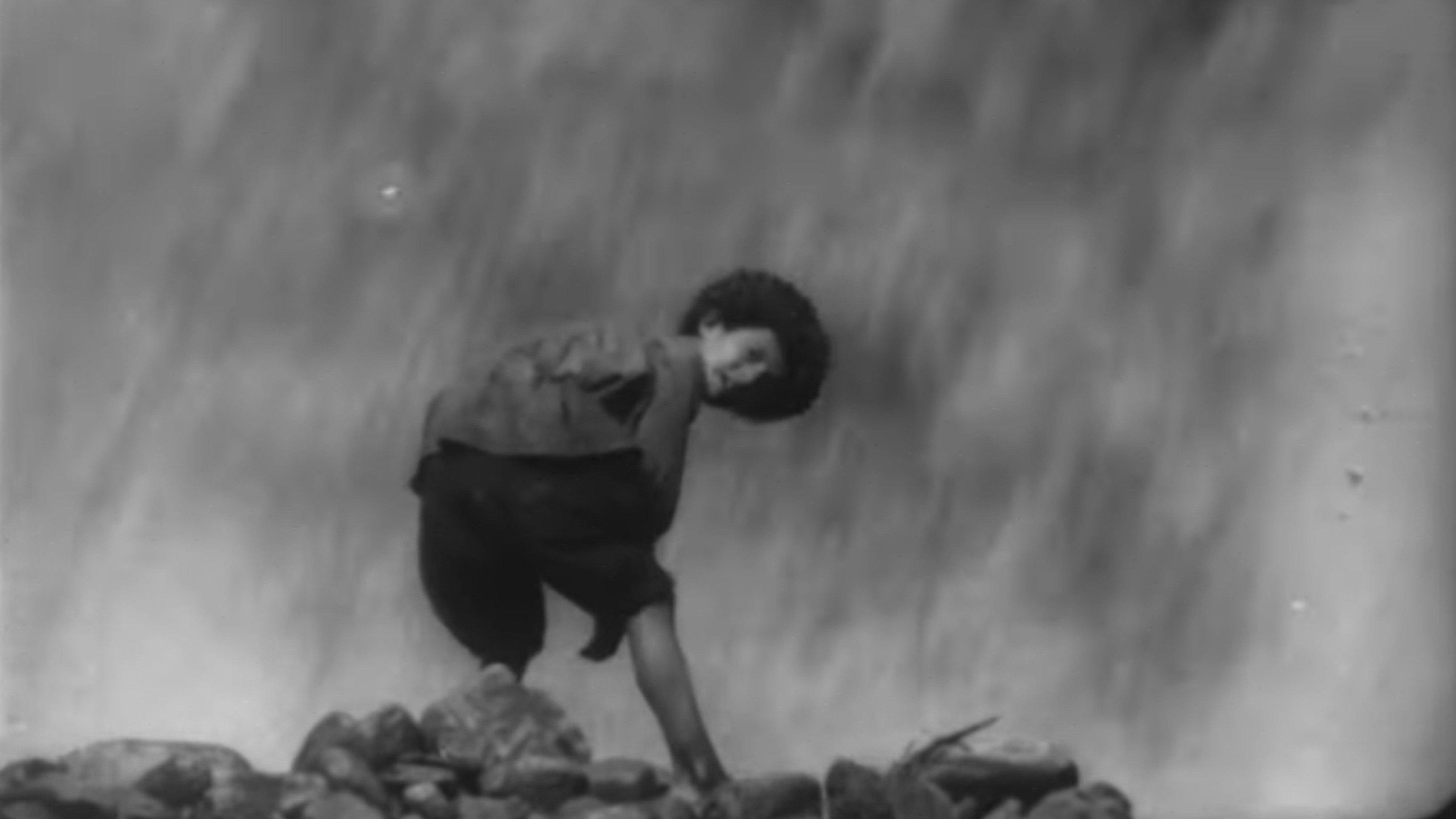 Caucasian Gates 1929 movie scene