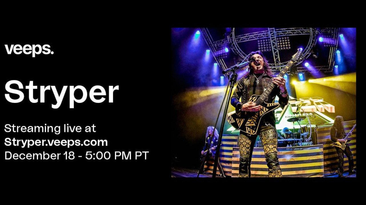Stryper - Soldiers from the Underground Live Stream 2021 movie scene