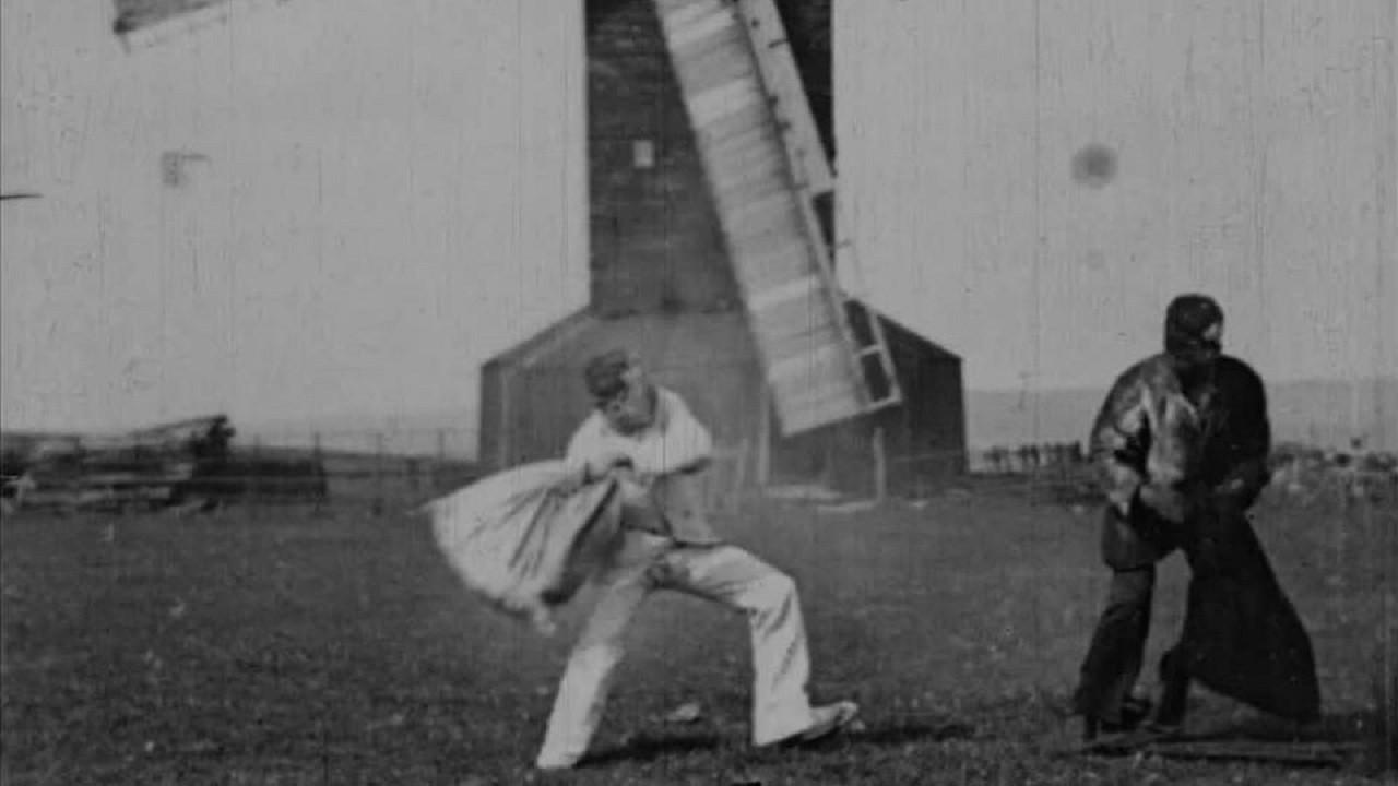 The Miller and the Sweep 1897 movie scene