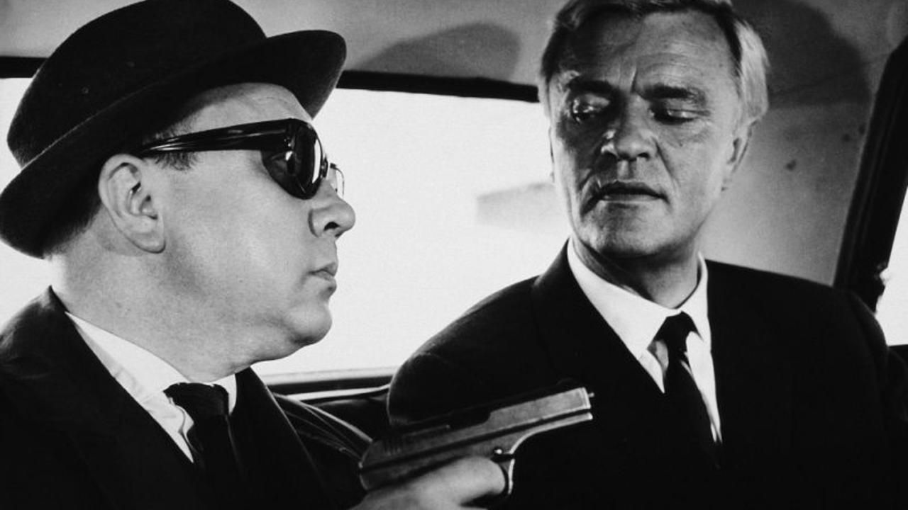 Scotland Yard Hunts Dr. Mabuse 1963 movie scene