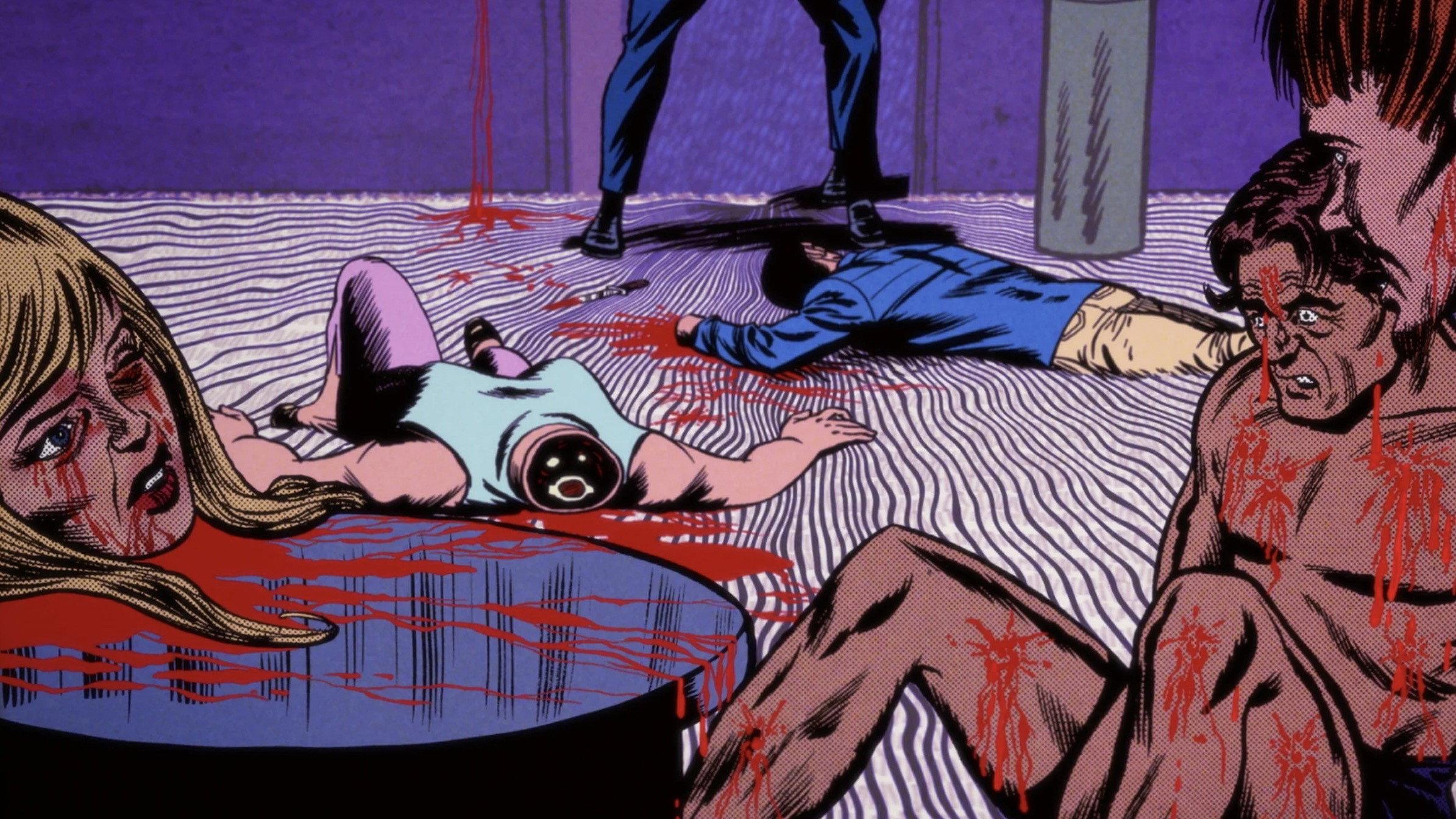 Blood Bath - Tales of Eerie Publications 2021 movie scene