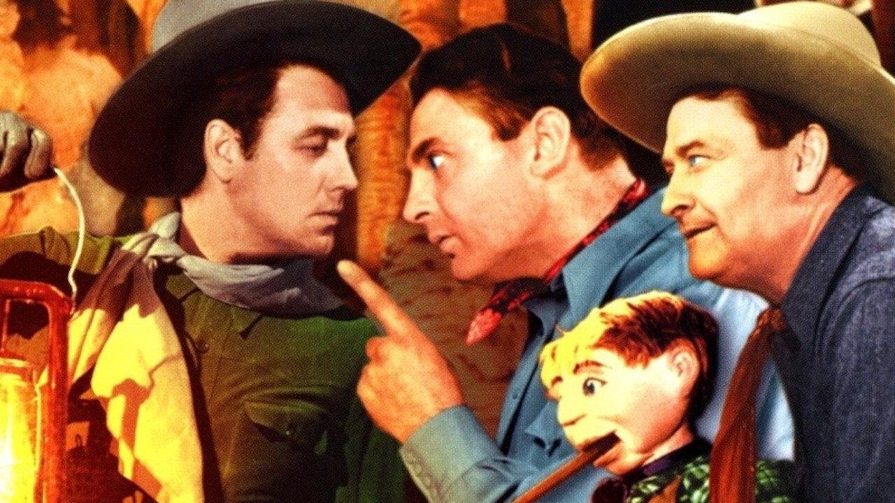 Saddle Mountain Roundup 1941 movie scene