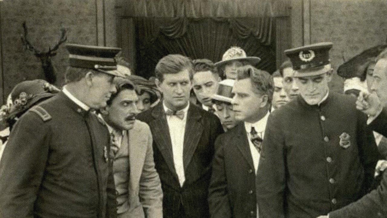 The Black Sheep of the Family 1916 movie scene