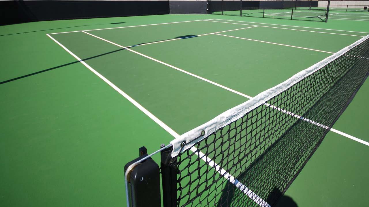 GP Tennis: Google Play movie scene