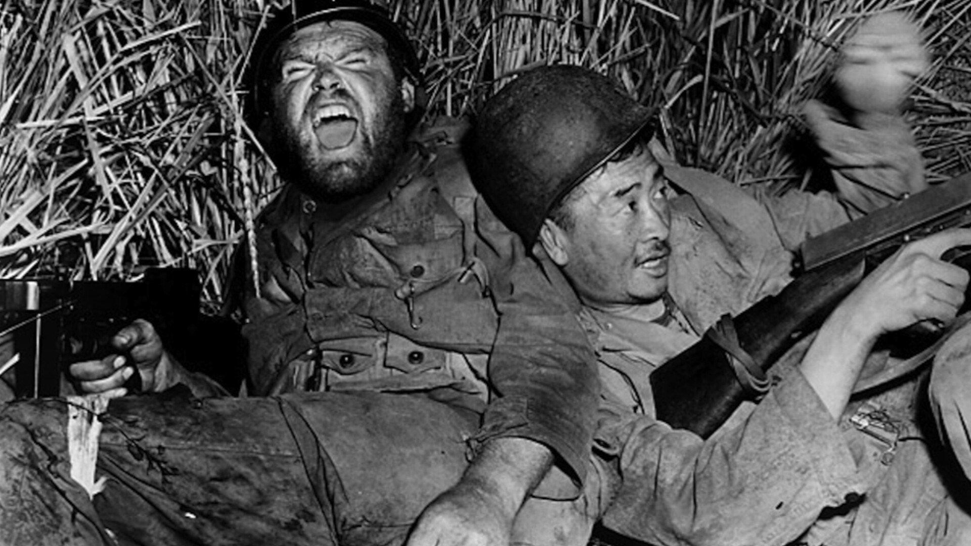 The Steel Helmet 1951 movie scene