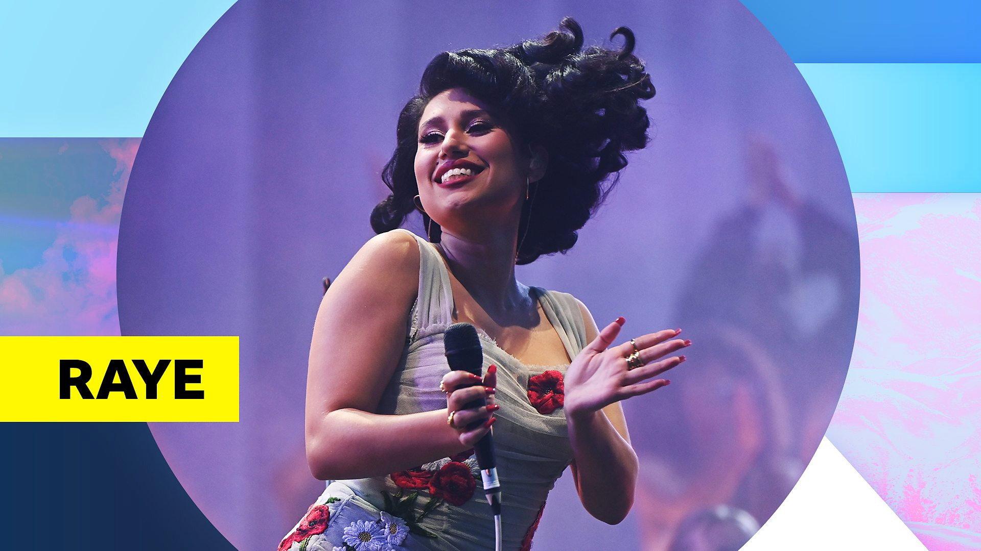 RAYE: Radio 1’s Big Weekend 2024 movie scene