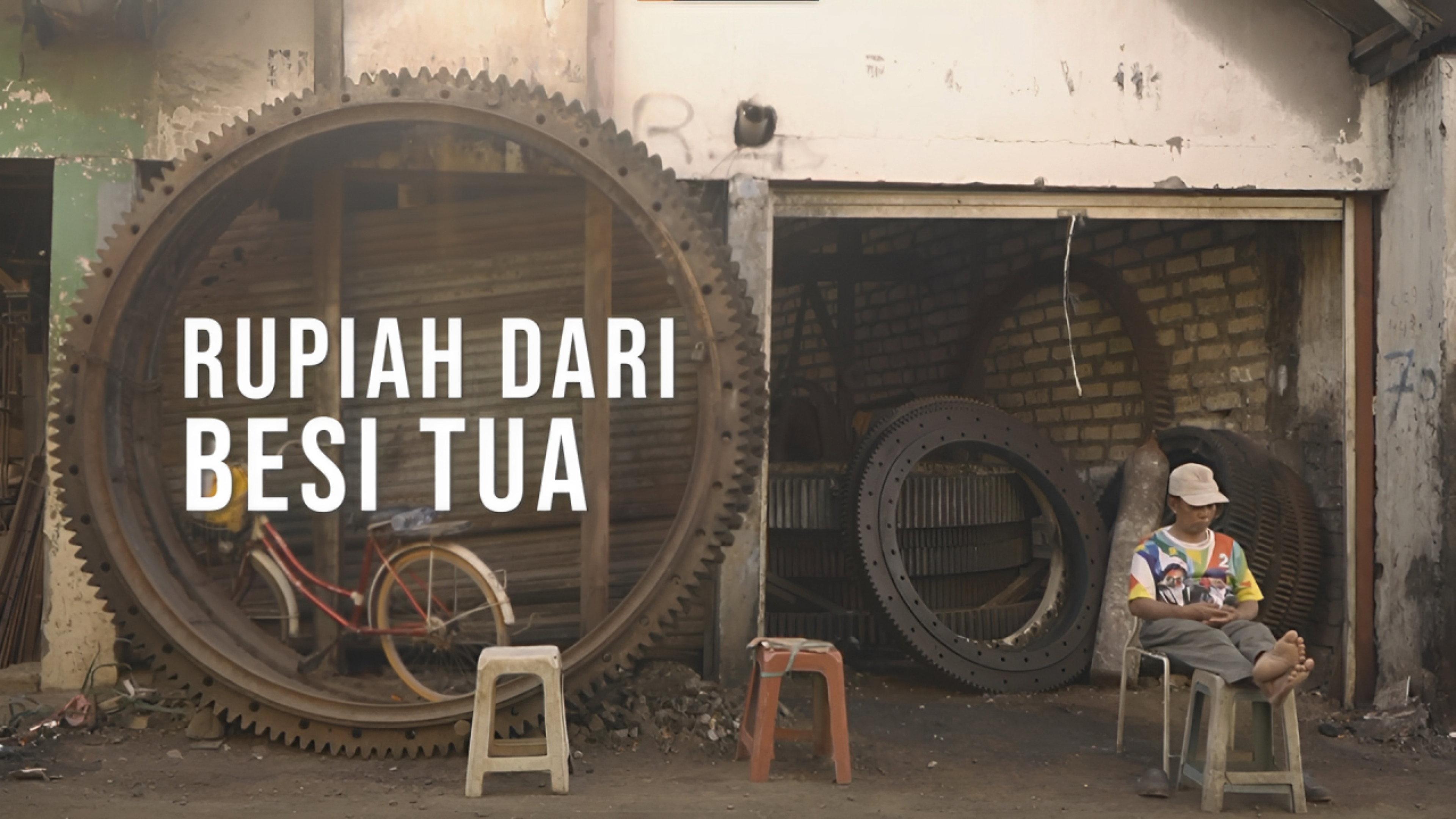 Earning Rupiah From Scrap Metal 2024 movie scene