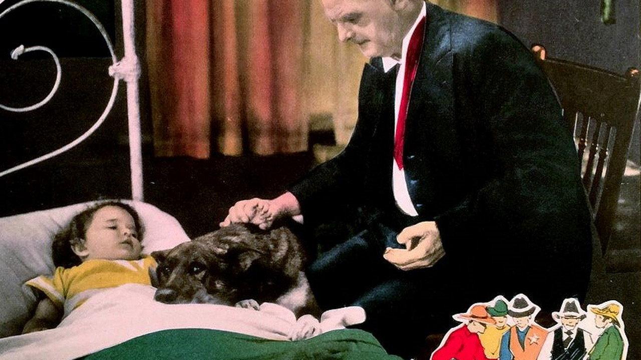 Jaws of Steel 1927 movie scene