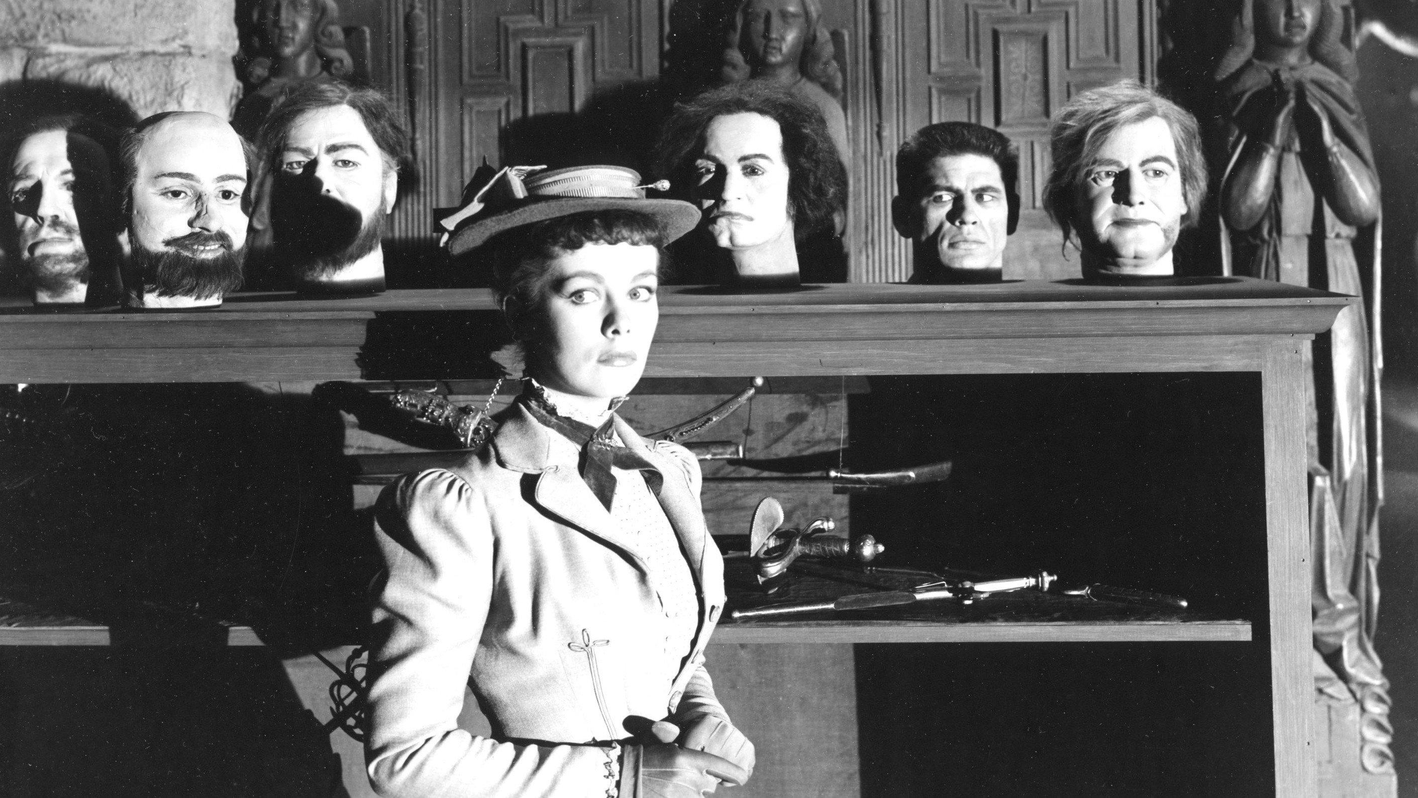 House of Wax 1953 movie scene