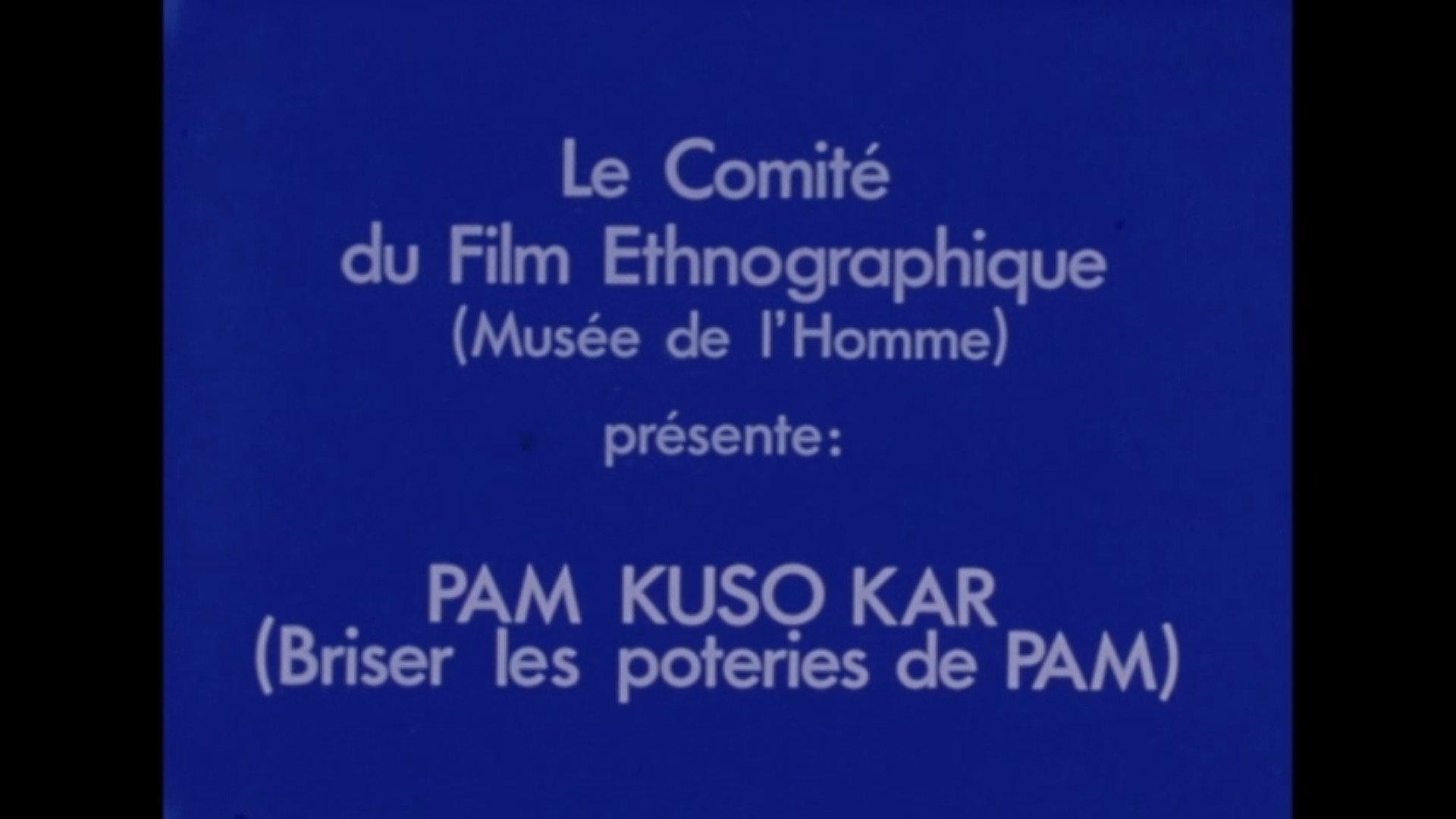 Pam Kuso Kar (Breaking Pam's Vases) 1974 movie scene