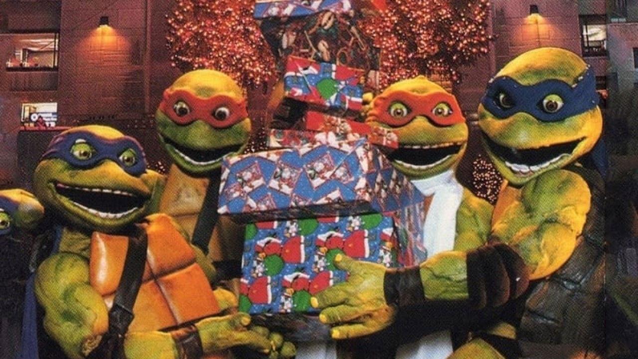 Teenage Mutant Ninja Turtles: We Wish You a Turtle Christmas 1994 movie scene
