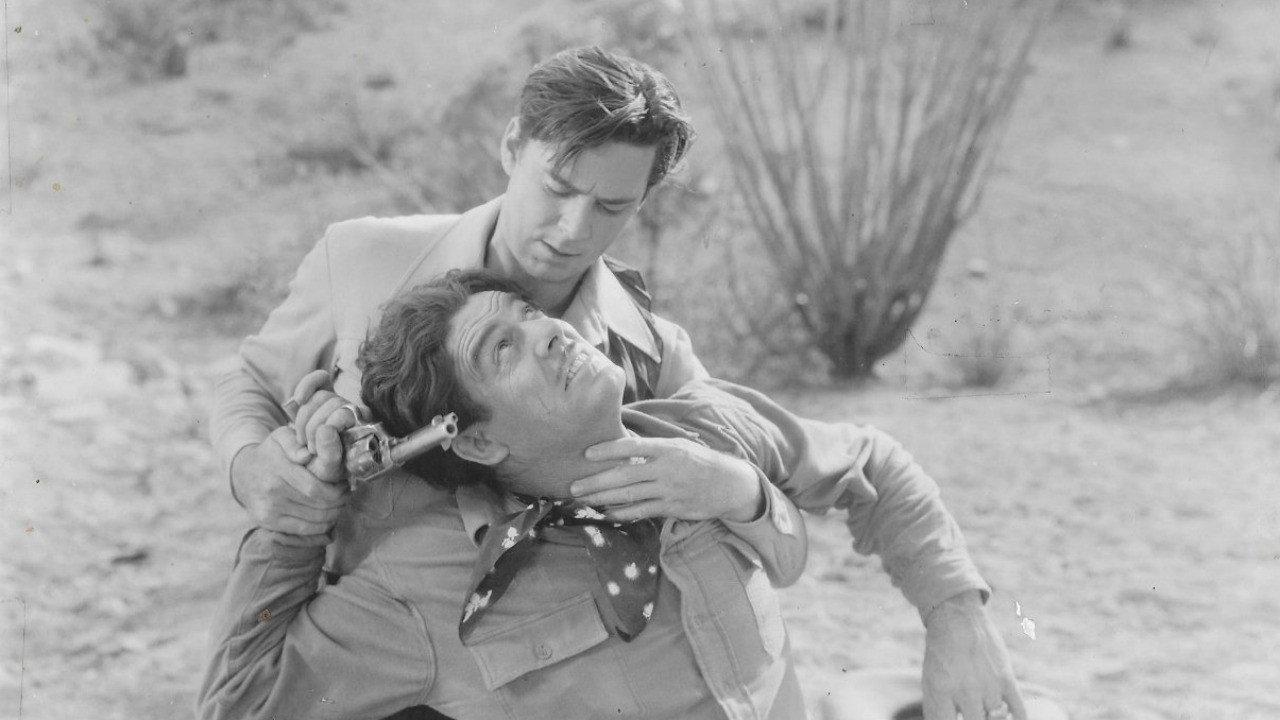 The Mysterious Rider 1938 movie scene