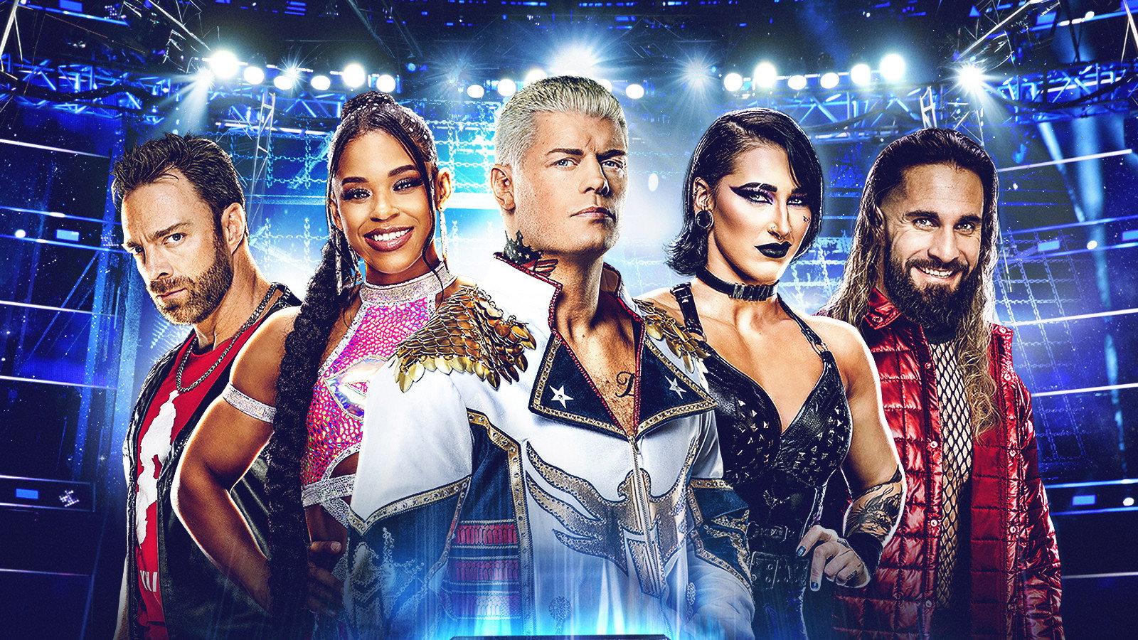 WWE Elimination Chamber: Perth 2024 movie scene