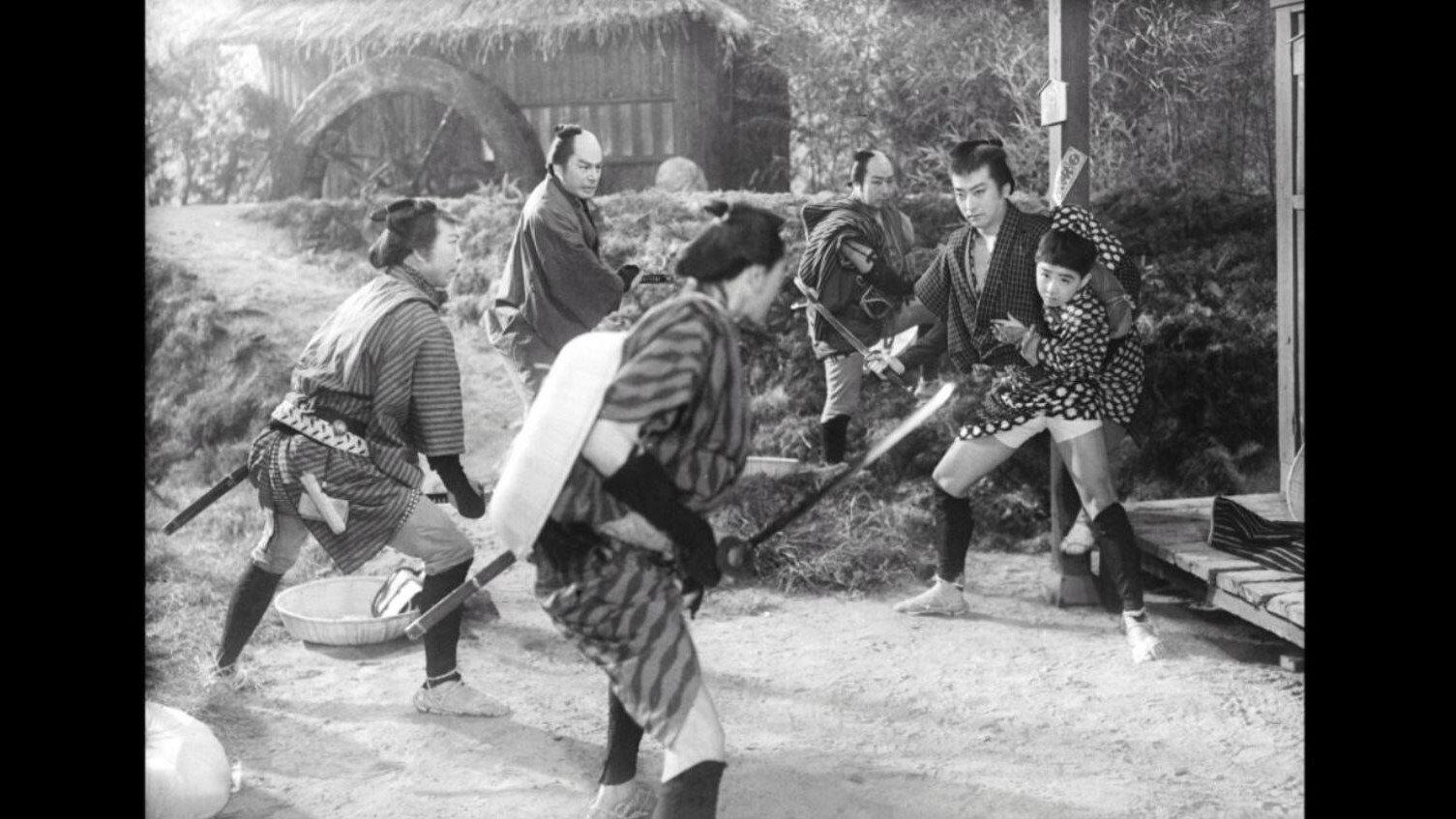 Shippu no Seitarou 1955 movie scene